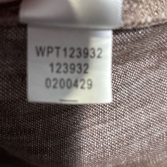 J.Jill Love Linen Women's Beechnut Slim Leg Ankle Pull On Pants Size XL Petite - Picture 16 of 16